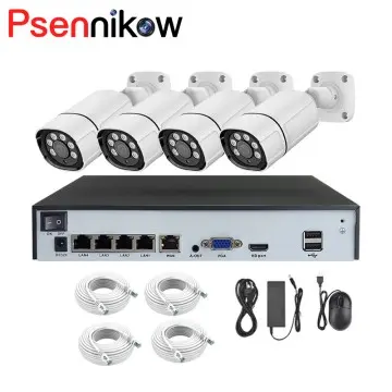 4CH POE CCTV Camera System for Enhanc...